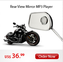 Rear View Mirror MP3 Player
