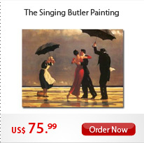 The Singing Butler Painting 