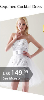 Sequined Cocktail Dress