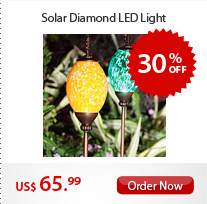 Solar Diamond LED Light