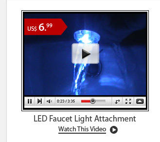 LED Faucet Light Attachment