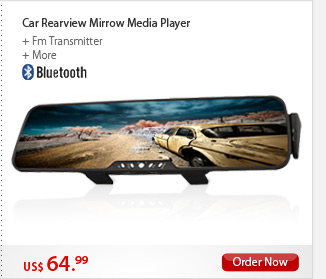 Car Rearview Mirrow Media Player