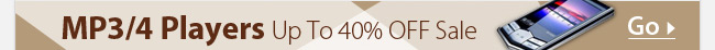 MP3/4 Players Up To 40% OFF Sale