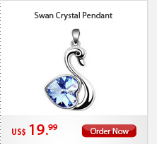 Swan Crystal Pendant