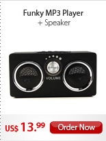Funky MP3 Player + Speaker