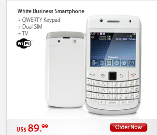 White Business Smartphone 