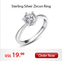 Sterling Silver Zircon Ring