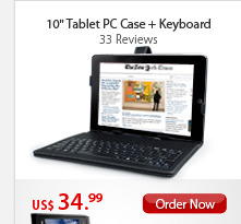 10'' Tablet PC Case + Keyboard