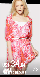 Loose Printed Blouse