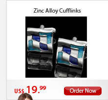 Zinc Alloy Cufflinks