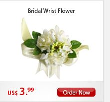 Bridal Wrist Flower