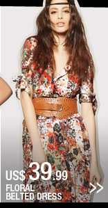Floral Belted Dress