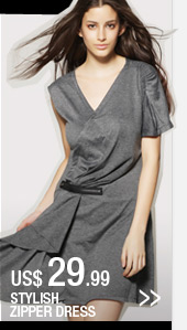 Stylish Zipper Dress