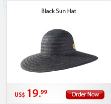 Black Sun Hat