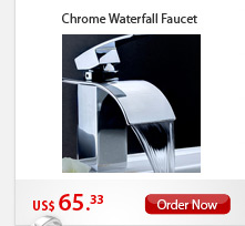 Chrome Waterfall Faucet