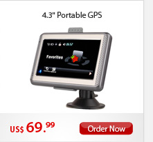4.3" Portable GPS