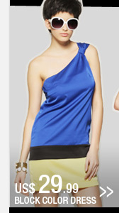 Block Color Dress