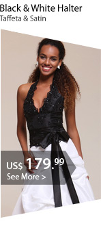 Black & White Halter