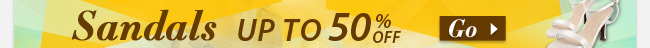 Sandals UP TO 50% OFF