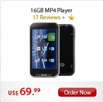 16GB MP4 Player