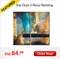 Star Dust 3-Piece Paintings
