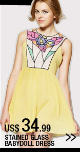 Stain Glass Babydoll Dress