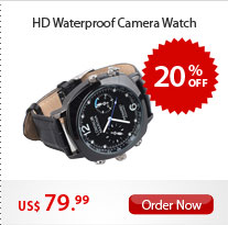HD Waterproof Camera Watch