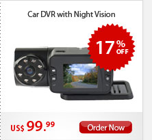 Car DVR with Night Vision