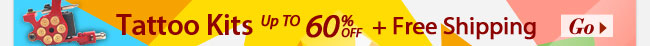 Tattoo Kits Up To 60% OFF + Free Shipping
