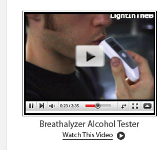 Breathalyzer Alcohol Tester