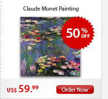 Claude Monet Painting