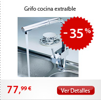 Grifo cocina extraíble 