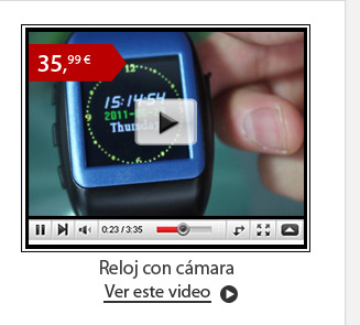 Reloj con cámara
