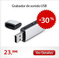 Grabador de sonido USB 