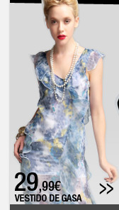 Vestido de gasa 