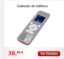 Grabador de teléfono 