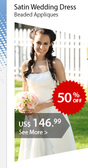 Satin Wedding Dress