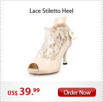 Lace Stiletto Heel