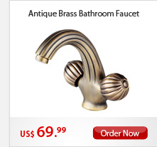 Antique Brass Bathroom Faucet