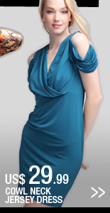Color Block Jersey Dress