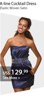 A-line Cocktail Dress