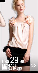 Necklace Ruffle Dress