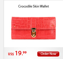 Crocodile Skin Wallet