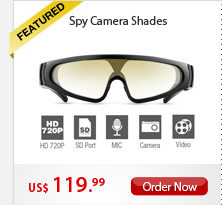 Spy Camera Shades