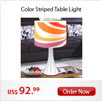 Color Striped Table Light