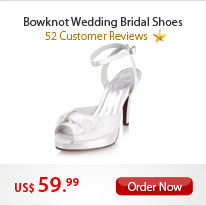 Bowknot Wedding Bridal Shoes