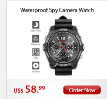 Waterproof Spy Camera Watch