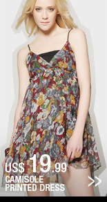 Camisole Printed Dress