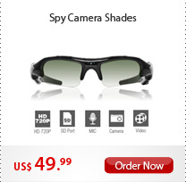 Spy Camera Shades