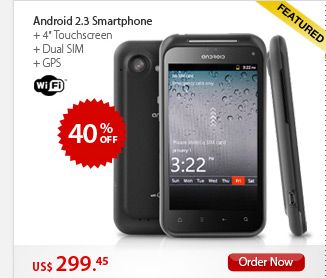 Android 2.3 Smartphone 
